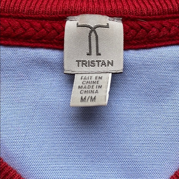 Tristan red crew neck - Picture 2 of 3